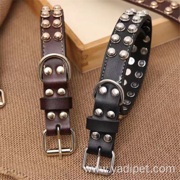 Leather Dog Collar Bullet Rivets With Cool